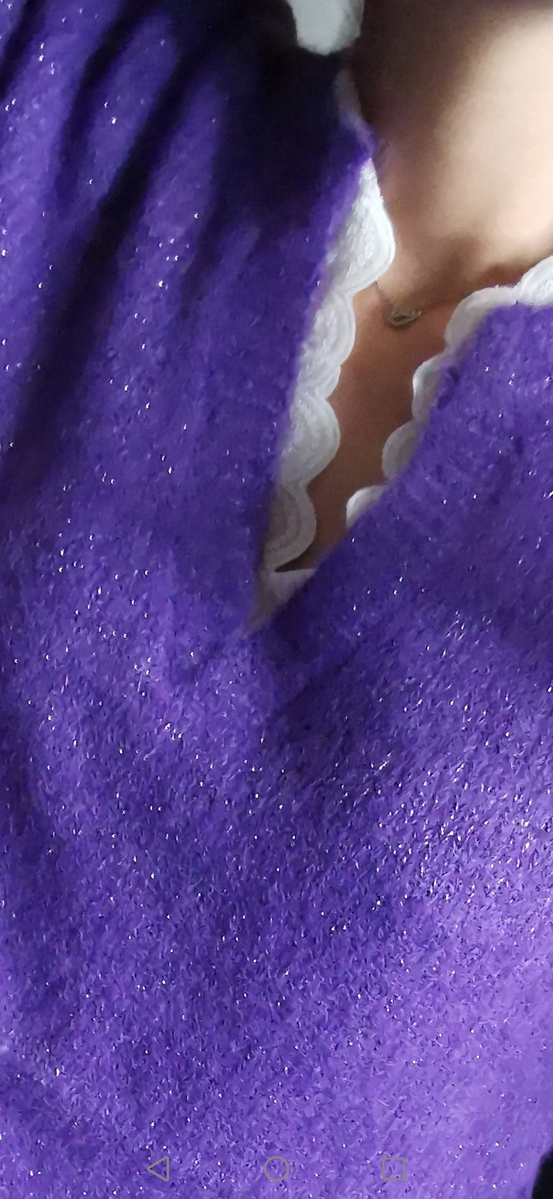 Purple Sweater