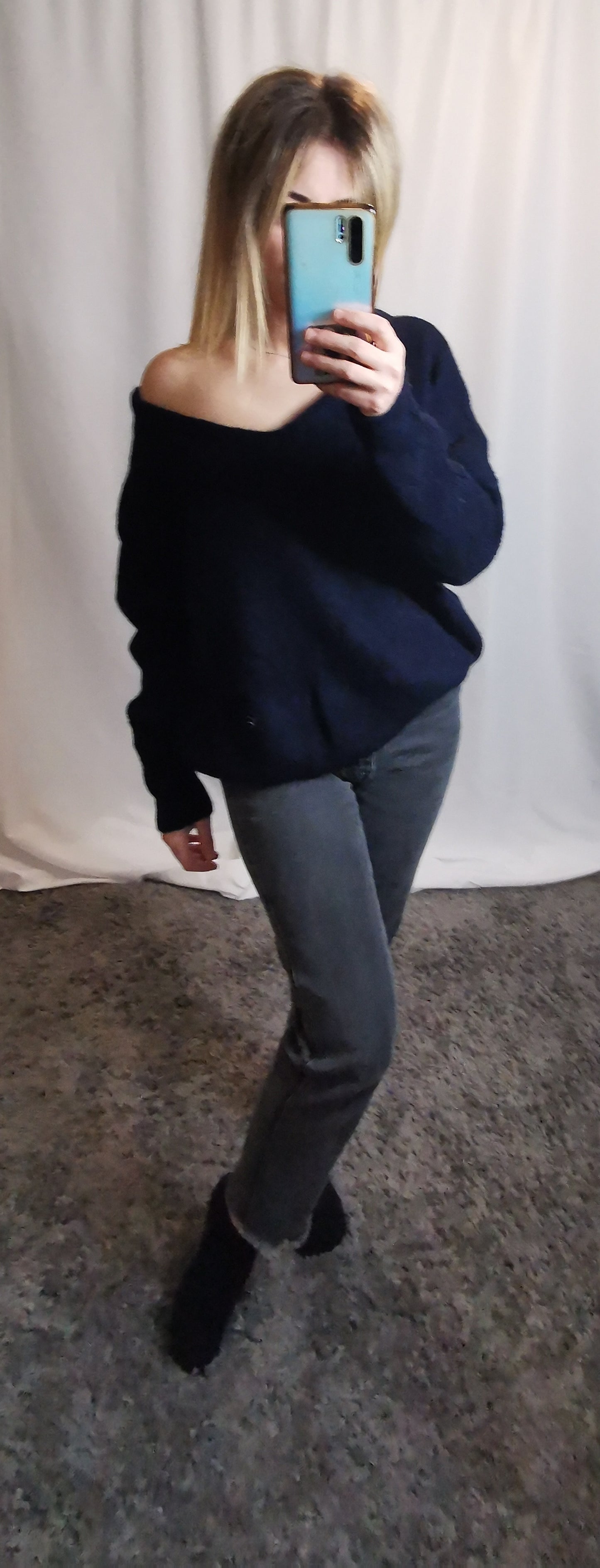 Dark Blue Sweater